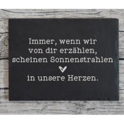 Trauerschild Grabschmuck Grabplatte Gedenkplatte