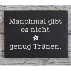 Trauerschild Grabschmuck Grabplatte Gedenkplatte
