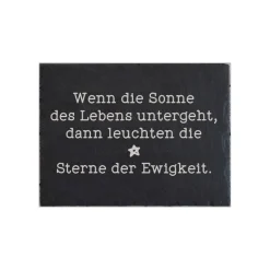 Trauerschild Grabschmuck Grabplatte Gedenkplatte