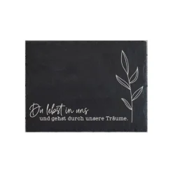 Trauerschild Grabschmuck Grabplatte Gedenkplatte