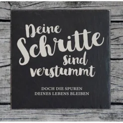 Trauerschild Grabschmuck Grabplatte Gedenkplatte