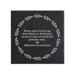 Trauerschild Grabschmuck Grabplatte Gedenkplatte