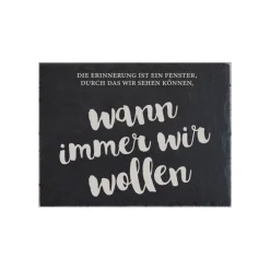 Trauerschild Grabschmuck Grabplatte Gedenkplatte