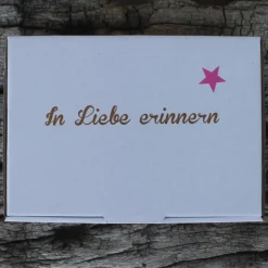 Trauer-und Erinnerungsbox In Liebe erinnern