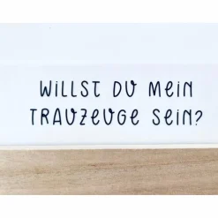 Trauzeuge fragen Mann/ willst du mein Trauzeuge sein / Flaschenpost/ Geschenk für Trauzeugen
