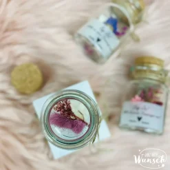 Trauzeugin / Trauzeuge fragen ...Willst du meine Trauzeugin sein ? | Geschenk Trauzeugin | Trockenblumen | Flaschenpost