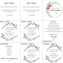 Trauzeugin Armband Beste Freundin mit Gravur, Karte & Geschenkbox