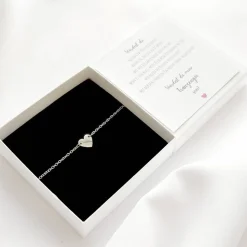 Trauzeugin fragen Armband Herz – Trauzeugin Geschenk mit Karte & Box - Willst du meine Trauzeugin sein
