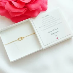 Trauzeugin fragen Armband Herz – Geschenkidee mit Karte & Box - Willst du meine Trauzeugin sein Geschenk