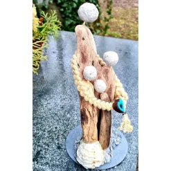 Treibholz Familie - Skulptur