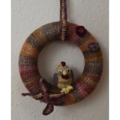 Türkranz mit Huhn - Brauntöne