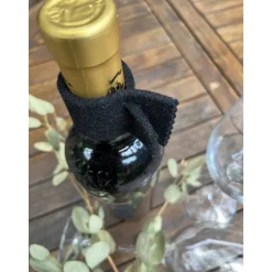 Tropfenfänger aus Wollfilz für Weinflaschen – Farbwahl & Geschenkidee