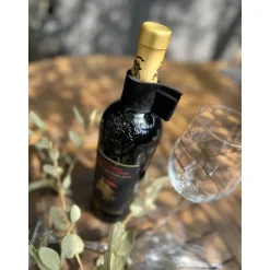 Tropfenfänger aus Wollfilz für Weinflaschen – Farbwahl & Geschenkidee