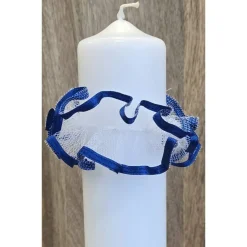 Tropfenfänger für Kerzen mit 6cm Durchschnitt. Kommunionkerzen, Taufkerzen oder Hochzeitskerzen.