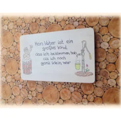 Türschild, Geschenkidee  für den Vater, Wanddeko, Geburtstagsgeschenk, Väter, Weihnachtsgeschenk
