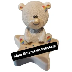 Tröstender Gedenkbär: Mit Liebe gestalteter Aufpasser, der Erinnerungen bewahrt.