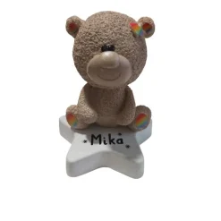 Tröstender Gedenkbär: Mit Liebe gestalteter Aufpasser, der Erinnerungen bewahrt.