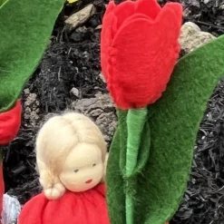 Tulpe - Jahreszeitentisch  - Blumenkinder - Frühling