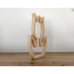 Tulpe aus Holz / Holzblume / Holztulpe / Osterdekoration