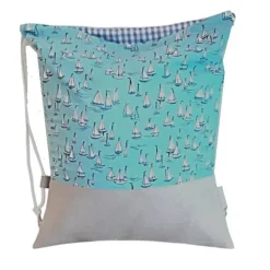 Turnbeutel mit Schiffe, Rucksack