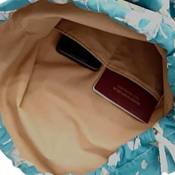 Turnbeutel, Rucksack mit Kunstleder Ginko