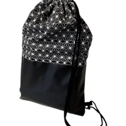 Turnbeutel, Rucksack schwarz