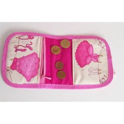 Turnbeutel, Sportbeutel Prinzessin, Kindergartenbeutel, Stoffbeutel Mädchen, Geldbeutel, Sportbeutel mit Geldbörse