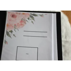 Ultraschallbilder aufbewahren Fotoalbum Mappe Album für Ultraschallbilder personalisierbar Einsteckalbum stabile Aufbewa