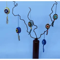 umhäkelte Ostereier im Boho Style