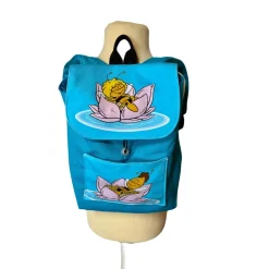 Unikat! Biene Maja Rucksack für Kinder // Einzelstück in blau mit dem Motiv von Biene Maja // handgemachter Rucksack