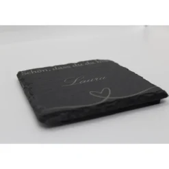 Untersetzer aus Schiefer