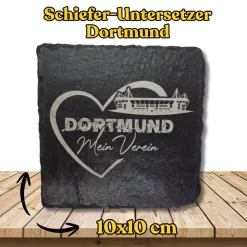 Untersetzer aus Schiefer 