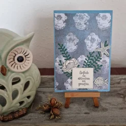 Unterwasserwelt - Geburtstagskarte - Seestern - Fisch - Krabbe