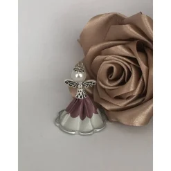 Upcycling Kapsel Engel mit Muster - Farbwahl - Weihnachten, Baumschmuck (3)