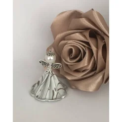 Upcycling Kapsel Engel mit Muster - Farbwahl - Weihnachten, Baumschmuck (3)