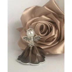 Upcycling Kapsel Engel mit Muster - Farbwahl - Weihnachten, Baumschmuck (1)