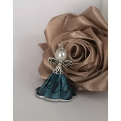 Upcycling Kapsel Engel mit Muster - Farbwahl - Weihnachten, Baumschmuck (2)