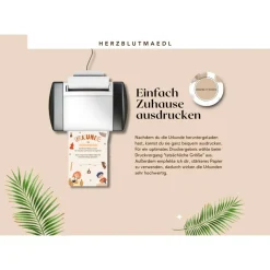 Urkunde zum Ausdrucken - Töpfern mit Kindern Set | Perfektes Mitgebsel für den Kindergeburtstag