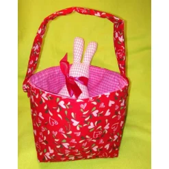 Utensilo, Körbchen, Osternest, mit Henkel, Aufbewahrung, Eier, Dekoration, Ostertisch