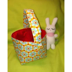 Utensilo, Körbchen, Osternest, mit Henkel, Aufbewahrung, Eier, Dekoration, Ostertisch