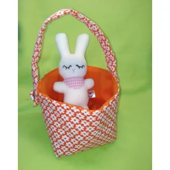 Utensilo, Körbchen, Osternest, mit Henkel, Aufbewahrung, Eier, Dekoration, Ostertisch