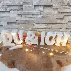 Valentinstag Geschenke Paare – Romantische Raysin Buchstaben als Geschenkidee