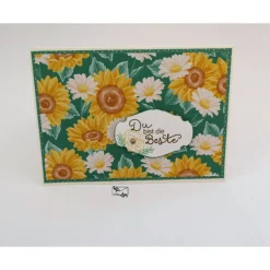 Valentinstagskarte Muttertagskarte Liebeskarte gefertigt in Handarbeit mit Stampin'Up Material u.a.