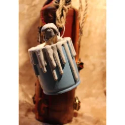 Vatertagsgeschenk Geldgeschenk GRILLKÖNIG Acrylfarben auf einer Flasche Geschenk Wohndeko Upcycling Unikat