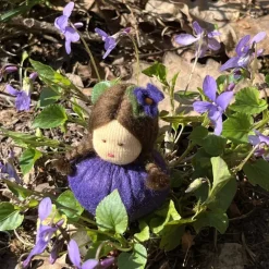 Veilchen Mini - Blumenkind - Jahreszeitentisch - Frühling