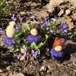 Veilchen Mini - Blumenkind - Jahreszeitentisch - Frühling