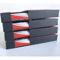 Verpackung für 2 Stück Schokoriegel, ein schönes Geschenk aus Papier, auch als Tischgoodie zu verwenden