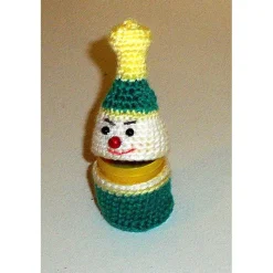 Versteckbaumler, Sektflasche, Taschenbaumler, Schlüsselanhänger, Glücksbringer, Geschenk, Geburtstag Nr.5654