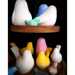 Vögel, nordisches Dekor, Auswahl