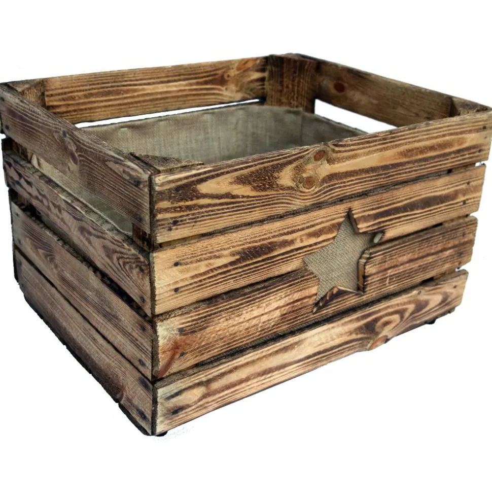 VINTAGE WEIHNACHTSBAUMSTÄNDER Christbaum Ständer aus Holz alte Rustikale OBSTKISTE Weihnachtsdeko Holzkiste Baumhalter Weihnachten Geschenk